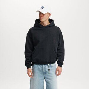 Cotton On Box Fit Hoodie Black Size S NWT